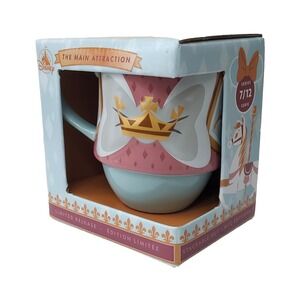 Disney Minnie Mouse Main Attraction King Arthur Carrousel Mug Ltd Ed Series 7/12